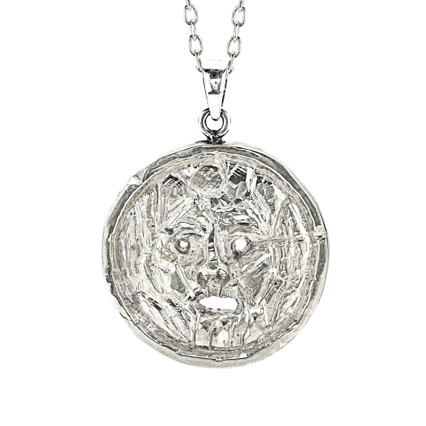 Pendant 925 Sterling Silver Bocca della Verità