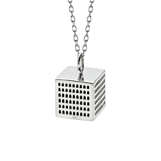 Pendant 925 Sterling Silver Palazzo della Civiltà