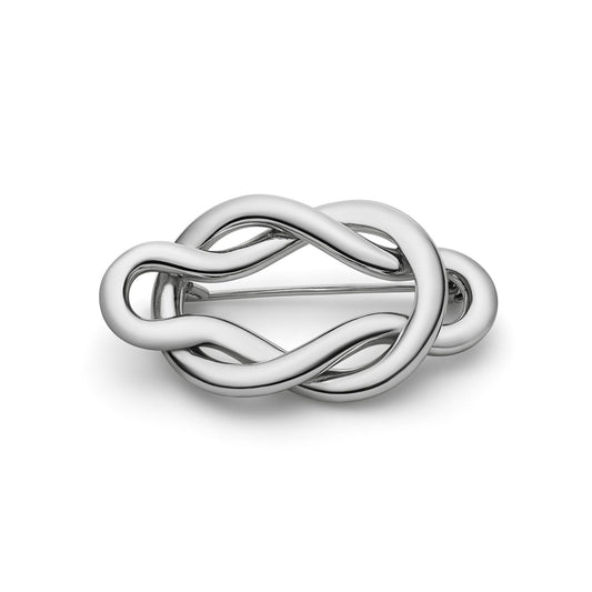 Brooch 925 Sterling Silver Hercxules  Knot